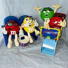 Vintage M&M's Wild Thing Roller Coaster Ride And Movie Theater Candy Dispensers picture