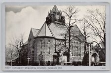 Elwood Indiana, First Methodist Episcopal Church, Vintage Postcard picture
