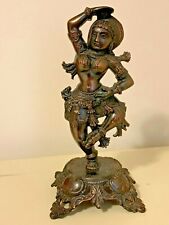 ANTIQUE BRONZE female Surasundari (temple dancer) or Apsara (celestial maiden). picture
