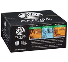 HEB Cafe Ole 54 count Decaf Variety Pack (Texas Pecan, Houston Blend, Taste of picture