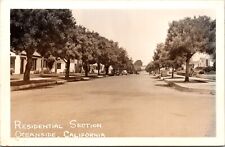 Real Photo Postcard Residential Section in Oceanside, San Diego, California picture