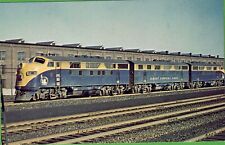 Train Locomotive Vintage Postcard Jersey Central 54 55 picture