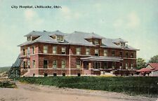 Chillicothe OH Ohio City Hospital Westmoreland Place Early 1900s Vtg Postcard Z5 picture