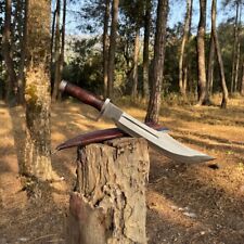 Custom Handmade Carbon Steel Blade Survival Bowie Knife | Hunting Knife Camping picture