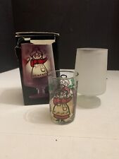 1974 Marshall Fields Aunt Holly and Uncle Mistletoe Picture Lamp Candle in Box picture