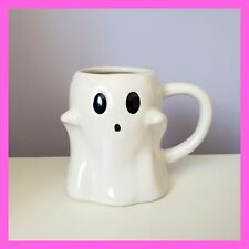 Threshold Ghost Coffee Mug Halloween Target Surprised Face Figural White 2020 picture