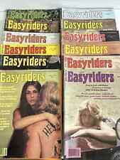 Easyriders Magazine 1979 - The Complete Year  - All 12 Issues picture