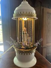 Rain Oil Drip Lamp Vintage Madonna Virgin Mary Tabletop picture