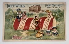 Loose-Wiles Pure Sugar Stick Candy Kansas City Missouri 1900s Advertisement picture