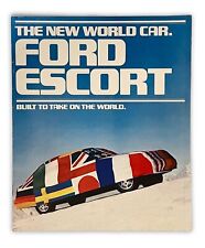 1980 Ford Escort “The New World Car” Built to take on the world, Sales Brochure picture