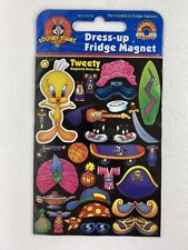 Vintage 1998 Looney Tunes Dress Up Fridge Magnets (sealed/new)  picture
