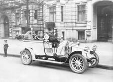 Early automobiles first automotive taxi in Berlin 1910 Historic Old Photo picture
