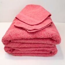 Vintage Cannon PINK MCM Bath Towels & Washcloths NWT (4 Pieces) (H) picture