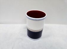 Vintage Tommy Hilfiger Bathroom Cup Red White Blue Nautical picture