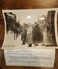 1920 Underwood Press Photo BW Poland General Joseph Pulsudski Liberation Posen picture