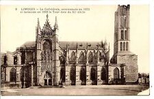 Cp 87-Haute-vienna-limoges - cathedral began in 1273... picture