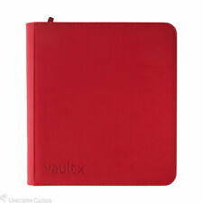 Vault X: Premium 12-Pocket Exo-Tec® Zip Binder XL Fire Red : 26 Pages Album : 62 picture