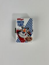 Kellogg's Frosted Flakes Tony Tiger 1998 PHB Porcelain Hinged Trinket Box Spoon picture