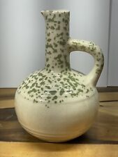Rare Vintage Mohawk Tribe Art Pottery Jug / Pitcher / Vase - 7.5