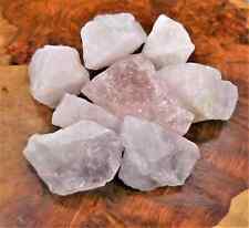 Rough Rose Quartz Crystal (1/2 lb) 8 oz Bulk Wholesale Lot Half Pound Stones picture