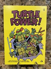 1989 Topps Teenage Mutant Ninja Turtles Stickers Turtle Power #8 TMNT picture