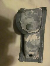 US GI Military ACU Digital Camo Molle 9mm Single Mag Pistol Magazine Pouch - NEW picture