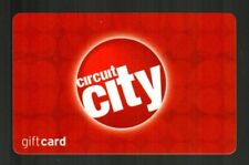 CIRCUIT CITY Classic Logo, Red on Red ( 2004 ) Gift Card ( $0 ) picture