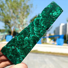 99g Natural Green Malachite Crystal Flaky Pattern Ore Specimen Quartz Healing picture