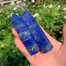 3 ~ 4 inch Lapis Lazuli Point Obelisk Natural Crystal Wand Tower Home Decoration picture
