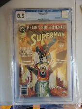 Superman #80 D.C. comics 8/93 CGC Universal Graded picture