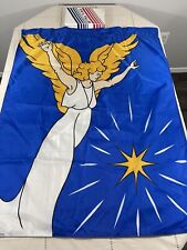 Vintage Dettra Hallelujah Angel Flag 34x44 Made In USA picture