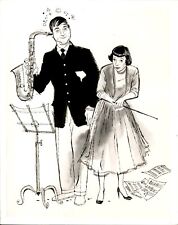 LG8 1958 Orig ABC Photo IMOGENE COCA SID CAESAR INVITES YOU Comedy's Great Duet picture