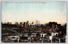 Vintage postcard C1906 After The Earthquake San Francisco From Nob Hill picture