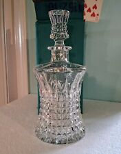 VTG GORHAM FULL LEAD CRYSTAL DECANTER w/Stopper By Nochtmann Of W Germany Boxed picture
