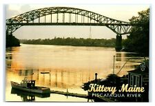 Postcard Kittery Maine, Piscataqua River Bridge M3245 ME1 picture