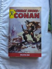 Softcover Savage Sword of Conan #1 Dark Horse 2007 3rd Print Barry Smith Buscema picture