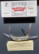 Winchester Sowbelly Stockman 5 Blade Pocketknife W/Abalone Handle Limited #111 picture