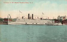 Steamer C.W. Morse Hudson River New York NY 1912 Postcard picture