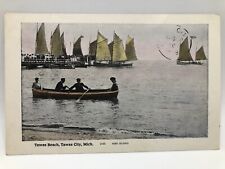 Postcard Tawas Beach Tawas City Michigan Posted 1908 picture