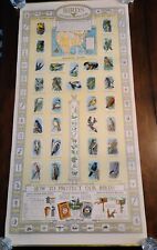 1938 CHURCH & DWIGHT ARM & HAMMER BAKING SODA BIRDS NATURE'S PROTECTORS POSTER picture