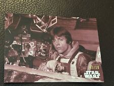 2019 Topps Star Wars Empire Strikes Back Black & White Red Hue /10 Card 25 NM picture