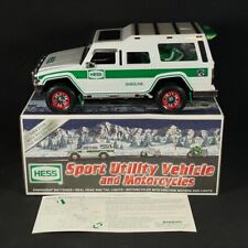 2004 HESS Truck Sport Utility Vehicle And Motorcycles 40th Anniversary Edition picture