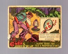 1936 G-Men and Heroes of the Law - Card # 55 - Gum, Inc. picture