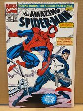 Amazing Spider-Man 358 Punisher Moon Knight Nova Bagley Art 1992 Marvel Comics picture