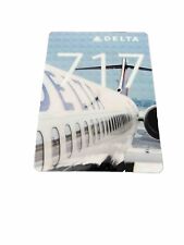 2016 Delta Air Lines Boeing 717 Aircraft Collectible Pilot Trading Card #40 picture