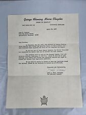 Vintage Masonic Mason 1967 Order of Demolay George Fleming Moore Hyattsville MD  picture