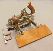 Antique Stanley No. 45 Plane Combination Plow & Bead  Type 12 c. 1920 w/ Cutters picture