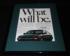 1985 Honda Accord 11x14 Framed ORIGINAL Vintage Advertisement  picture