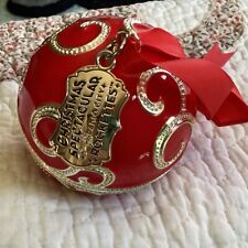  2017 PANDORA Red CHRISTMAS Holiday ROCKETTES ORNAMENT  picture