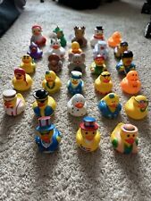 Rubber Ducks Set Of 28 for Duck, Duck, J33P,  Cruise Line Ducking- New In Bag picture